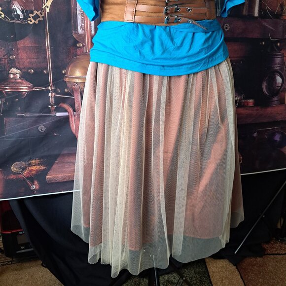 SHIELAY top, LIVA GIRL skirt, belt and headband complete outfit M - Picture 12 of 15